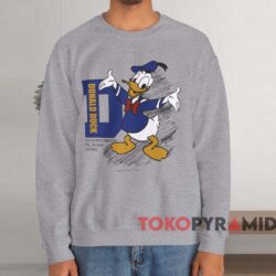 Donald Duck Walt Disney Company T-shirt 4 Donald Duck Walt Disney Company T shirt Grey Sweatshirt