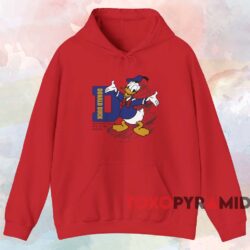 Donald Duck Walt Disney Company T-shirt 2 Donald Duck Walt Disney Company T shirt Red Hoodie