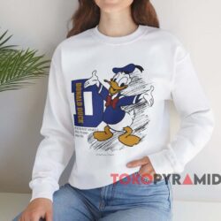 Donald Duck Walt Disney Company T-shirt 3 Donald Duck Walt Disney Company T shirt White Sweatshirt