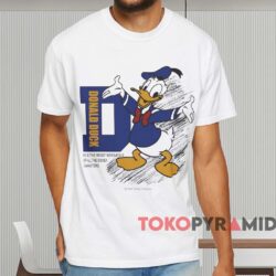 Donald Duck Walt Disney Company T shirt White T shirt