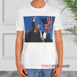 Donald Trump Survives Assassination White T shirt