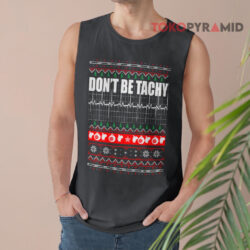 Don't Be Tachy Bomb Christmas Tank Top