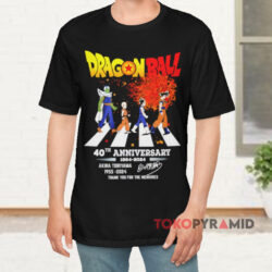 Dragon Ball Abbey Road Akira Toriyama Black T shirt