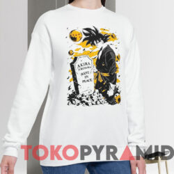 Dragon Ball Z Akira Toriyama Rest In Peace Shirt 3 Dragon Ball Z Akira Toriyama Rest In Peace Shirt White Sweatshirt