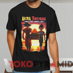 Dragon Ball Z Rip Akira Toriyama Shirt Black T shirt
