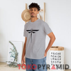 Dragonfly Illustration Vintage T-shirt 2 Dragonfly Illustration Vintage T shirt Men Heather Grey