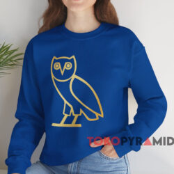 Drake Owl OVO Octobers Very Own T-shirt 3 Drake Owl OVO Octobers Very Own T shirt Blue Sweatshirt