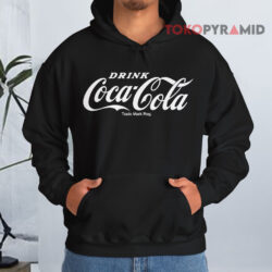 Drink Coca cola Trade Mark Reg Hoodie