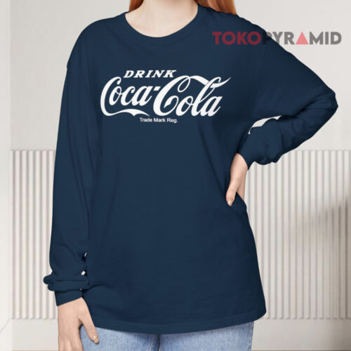 Drink Coca cola Trade Mark Reg Long sleeved Drink Coca cola Trade Mark Reg Long sleeved