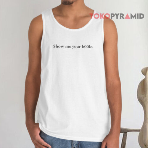Dua Lipa Show Me Your Books Tank Top