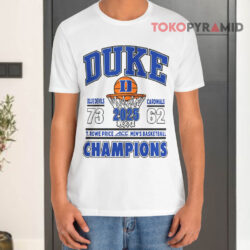 Duke 2025 Championship White T shirt