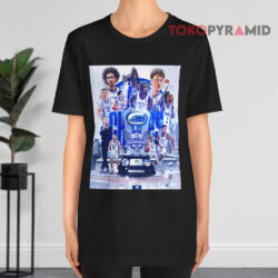 Duke Blue Devils 2025 Acc Tournament Champs Poster Black T shirt