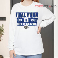 Duke Blue Devils 2025 NCAA Basketball Tournament March Madness Final Four Rebound Shirt 4 Duke Blue Devils 2025 Ncaa Basketball Tournament March Madness Final Four Rebound Long sleeved