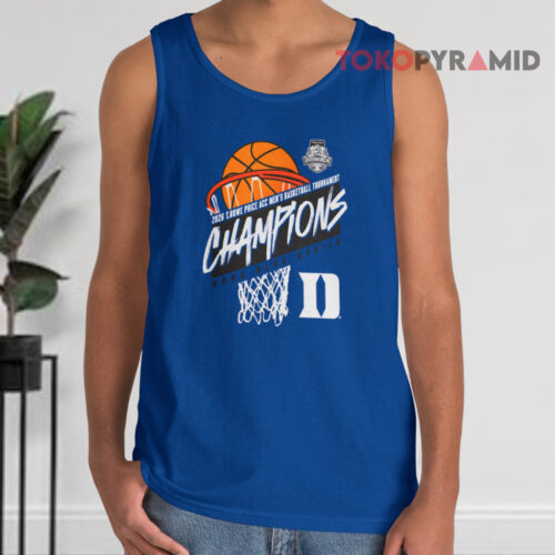 Duke Blue Devils 2026 Acc Men's Basketball Tournament Champions Tank Top