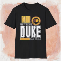 Duke University Blue Devils 1988 Kansas City Shirt Black T shirt