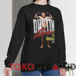 Dustin Poirier Tanks The Diamond Shirt 3 Dustin Poirier Tanks The Diamond Shirt Black Sweatshirt