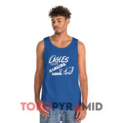 Eagles T-shirt Hanging From The Door 4 Eagles T shirt Hanging From The Door Blue Tank Top