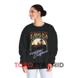 Eagles This Could Be Heaven Or This Could Be Hell Hotel California Black Sweatshirt