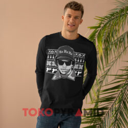 Eazy-E Compton Christmas Sweatshirt 4 Eazy e Compton Christmas Black Long sleeved
