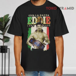 Eddie Guerrero Vintage Wrestling Black T shirt