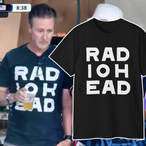 Edward Norton Radiohead T Shirt