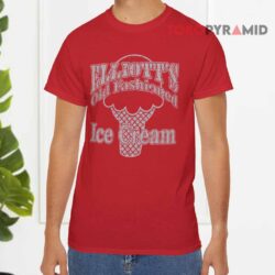Elliott's Old Fashioned Ice Cream Red T shirt