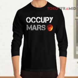 Elon Musk Occupy Mars Long sleeved