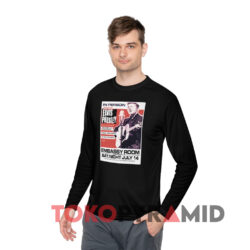 Elvis One Night Only Embassy Room Shirt 4 Elvis One Night Only Embassy Room Black Long sleeved