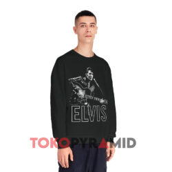 Elvis Presley Guitar In Hand Shirt 3 Elvis Presley Guitar In Hand Black Sweatshirt