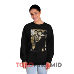 Elvis Presley Johnny Cash Shirt 4 Elvis Presley Johnny Cash Black Long sleeved