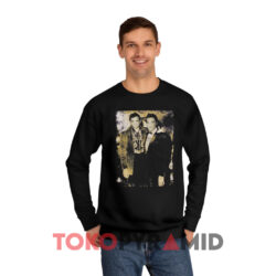 Elvis Presley Johnny Cash Shirt 3 Elvis Presley Johnny Cash Black Sweatshirt