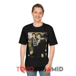 Elvis Presley Johnny Cash Black T shirt