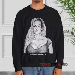 Emily Ratajkowski Stormy Daniels Black Sweatshirt