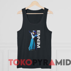 Eminem Mic Pose T-Shirt 4 Eminem Mic Pose T shirt Black TankTop