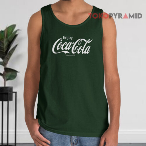 Enjoy Coca cola Trademark Tank Top Enjoy Coca cola Trademark Tank Top