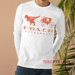 Evergreen Horse And Carriage T-Shirt 2 Evergreen Horse And Carriage White Long sleeved