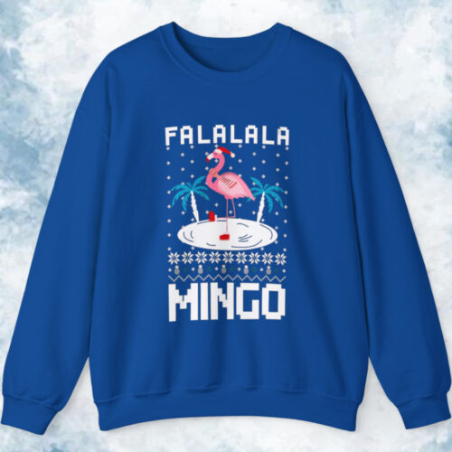 Fa La La Flamingo Ugly Christmas Sweatshirt Fa La La Flamingo Ugly Christmas Sweatshirt