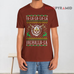Fa-La-La-La Valhalla-La Viking God Ugly Christmas Sweatshirt 2 Fa la la la Valhalla la Viking God Ugly Christmas T shirt