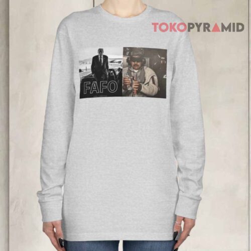 Fafo Trump Capturado Nicolas 2026 Shirt Uss Iwo Jima Long sleeved