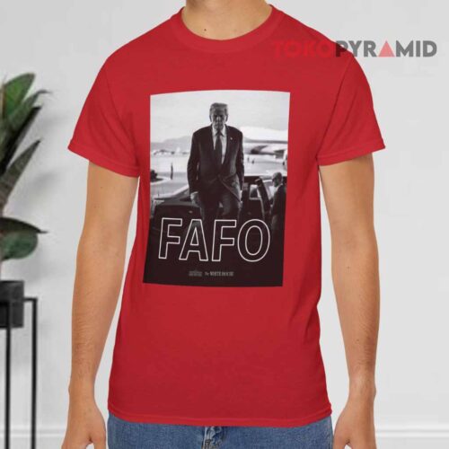 Fafo Trump Venezuela 2026 Red T shirt