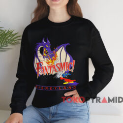 Fantasmic Disneyland Mickey Mouse T-shirt 4 Fantasmic Disneyland Mickey Mouse T shirt Black Sweatshirt