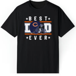 Father's Day Chicago Bears Best Dad Ever T-shirt 5 Father's Day Chicago Bears Best Dad Ever T shirt