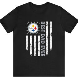 Father's Day Pittsburgh Steelers Best Dad Ever T shirt