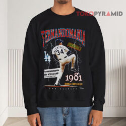 Fernando Valenzuela La Dodgers Fernandomania Sweatshirt