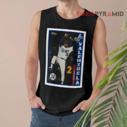 Fernando Valenzuela Los Angeles Dodgers Photo Real Stargazing Shirt 2 Fernando Valenzuela Los Angeles Dodgers Photo Real Stargazing Tank Top