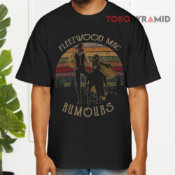 Fleetwood Mac Rumours Vintage Black T shirt