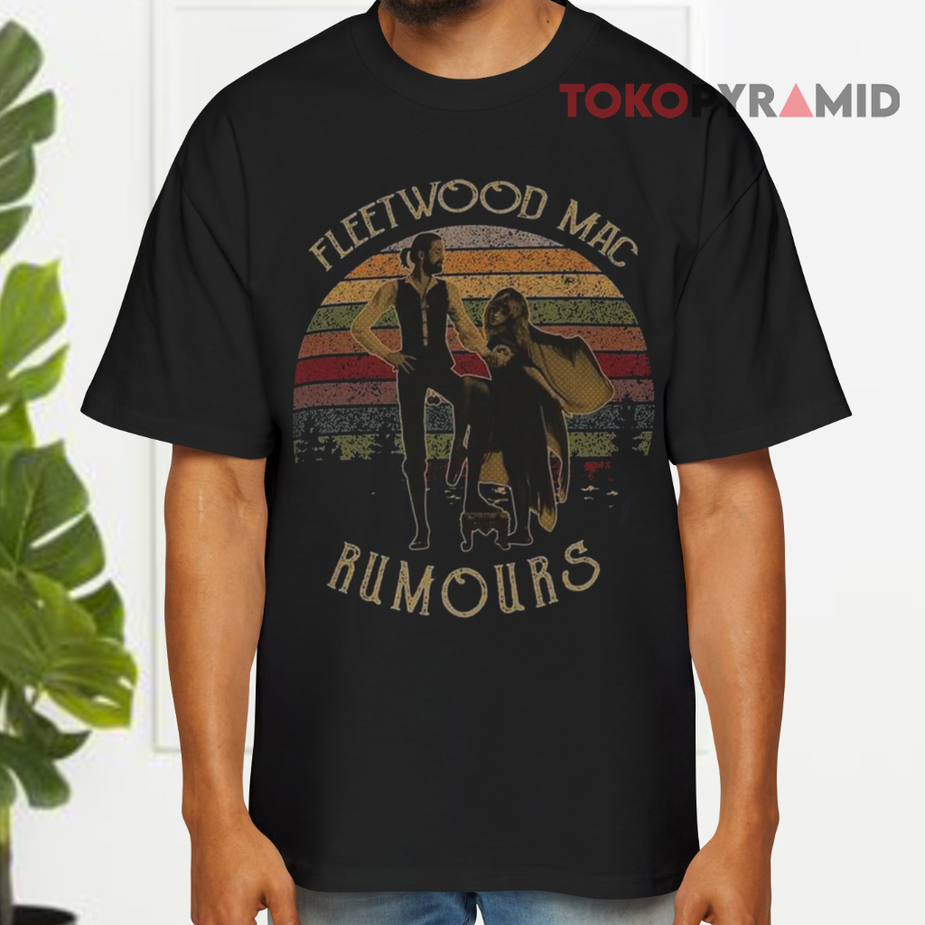 Fleetwood Mac Rumours Vintage Black T shirt Fleetwood Mac Rumours Vintage Black T shirt