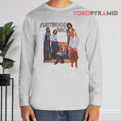 Fleetwood Mac Vintage Rock Music Long sleeved Fleetwood Mac Vintage Rock Music Long sleeved