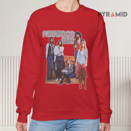 Fleetwood Mac Vintage Rock Music Sweatshirt Fleetwood Mac Vintage Rock Music Sweatshirt