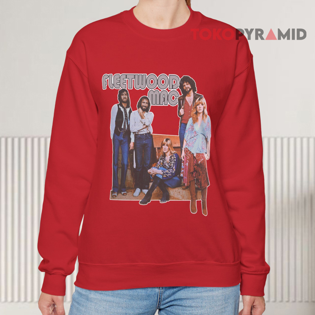 Fleetwood Mac Vintage Rock Music Sweatshirt Fleetwood Mac Vintage Rock Music Sweatshirt